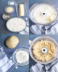 Step - by - step guide to make strawberry blueberry pie - step 1