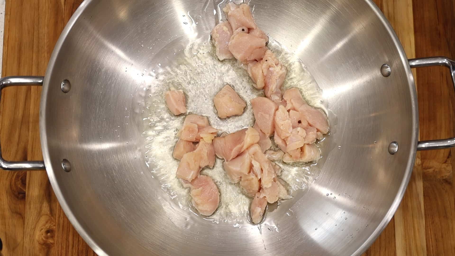 COOKING CHICKEN BREAST - MANGO FRIED RICE