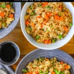 Tuna fried rice bowls