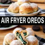 Air Fryer Oreos Pinterest Pin