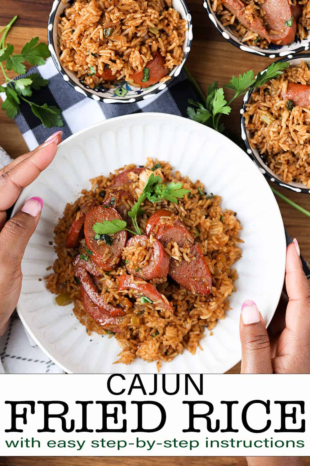 Cajun Fried Rice Savory Thoughts