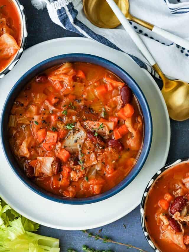 Instant Pot Cabbage Soup