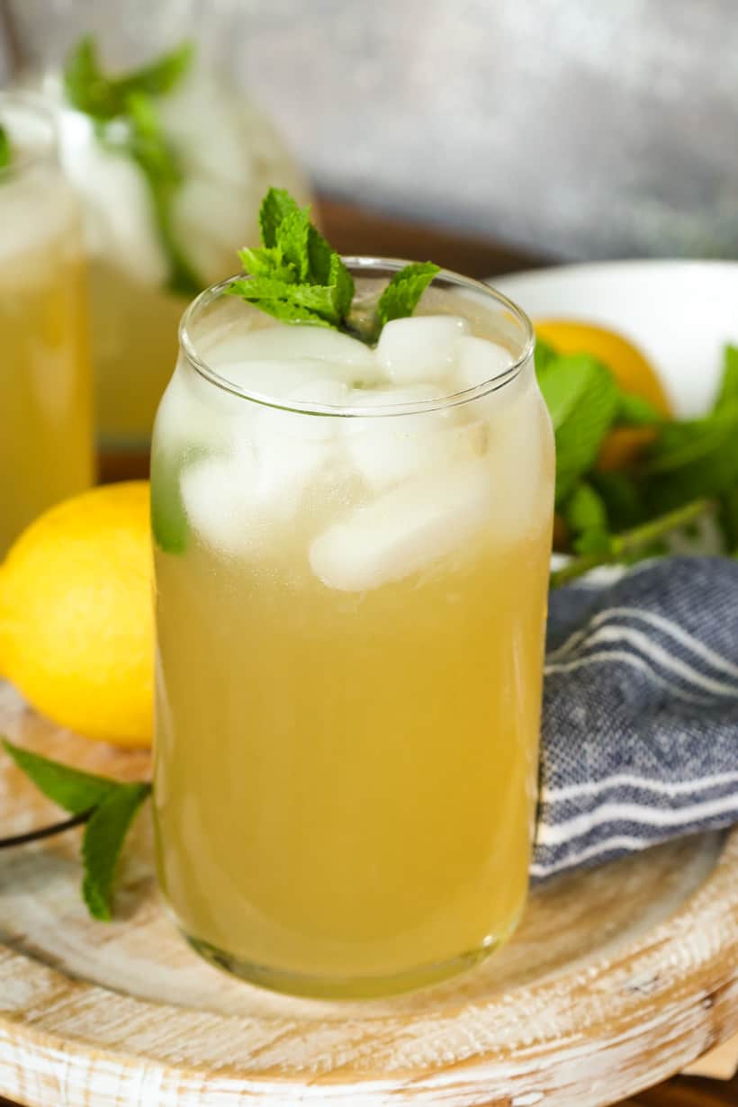 Haitian Lemonade in a glass