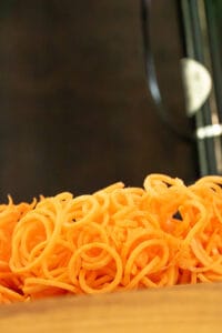 spiral sweet potato.