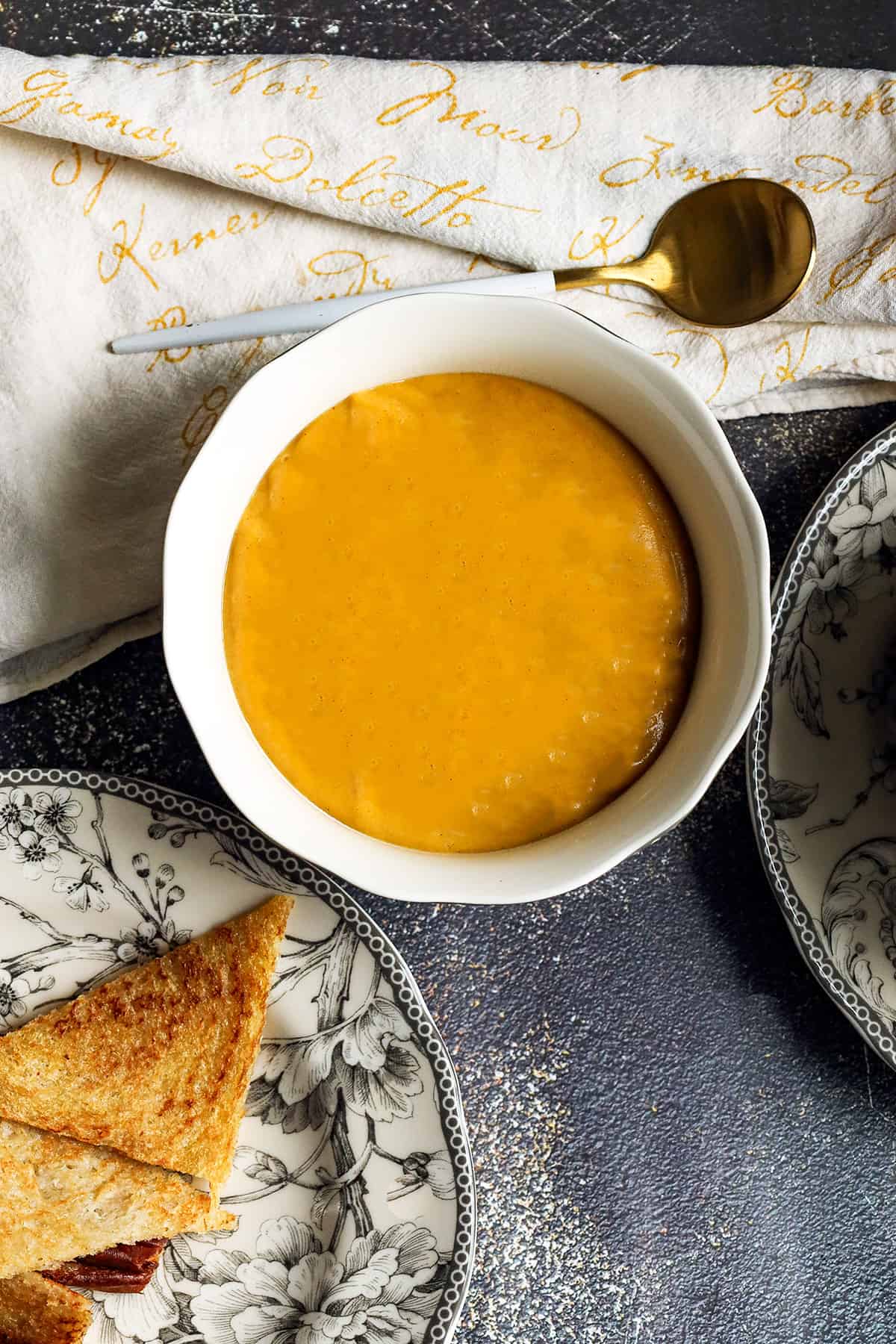 Plantain porridge in bowl