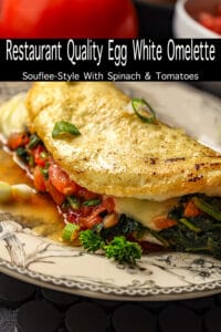Restaurant Quality Egg white omelet Pinterest Pin