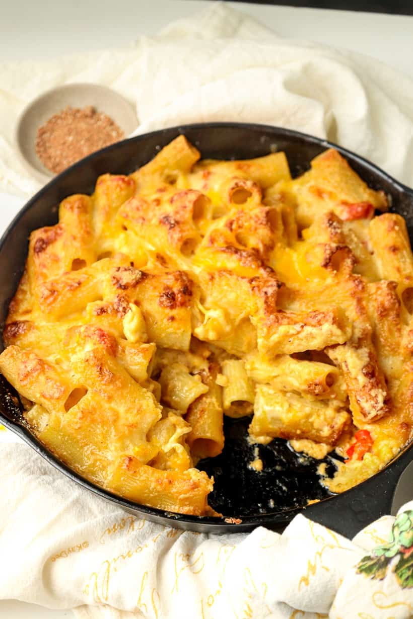 Cutout Haitian Mac and Cheese