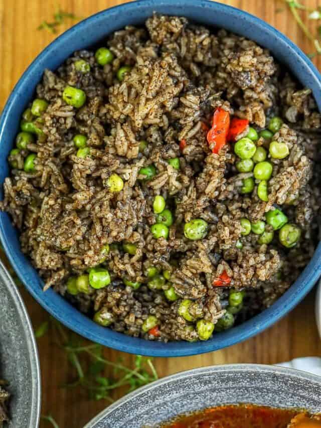 Easy Haitian Black Rice