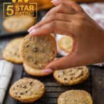Browned butter chocolate chip cookies