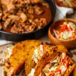 Haitian Chicken Tacos Pinterest Pin