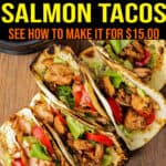 Salmon tacos Pinterest Pin
