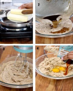 Step-by-step guide to make browned butter chocolate chip cookies