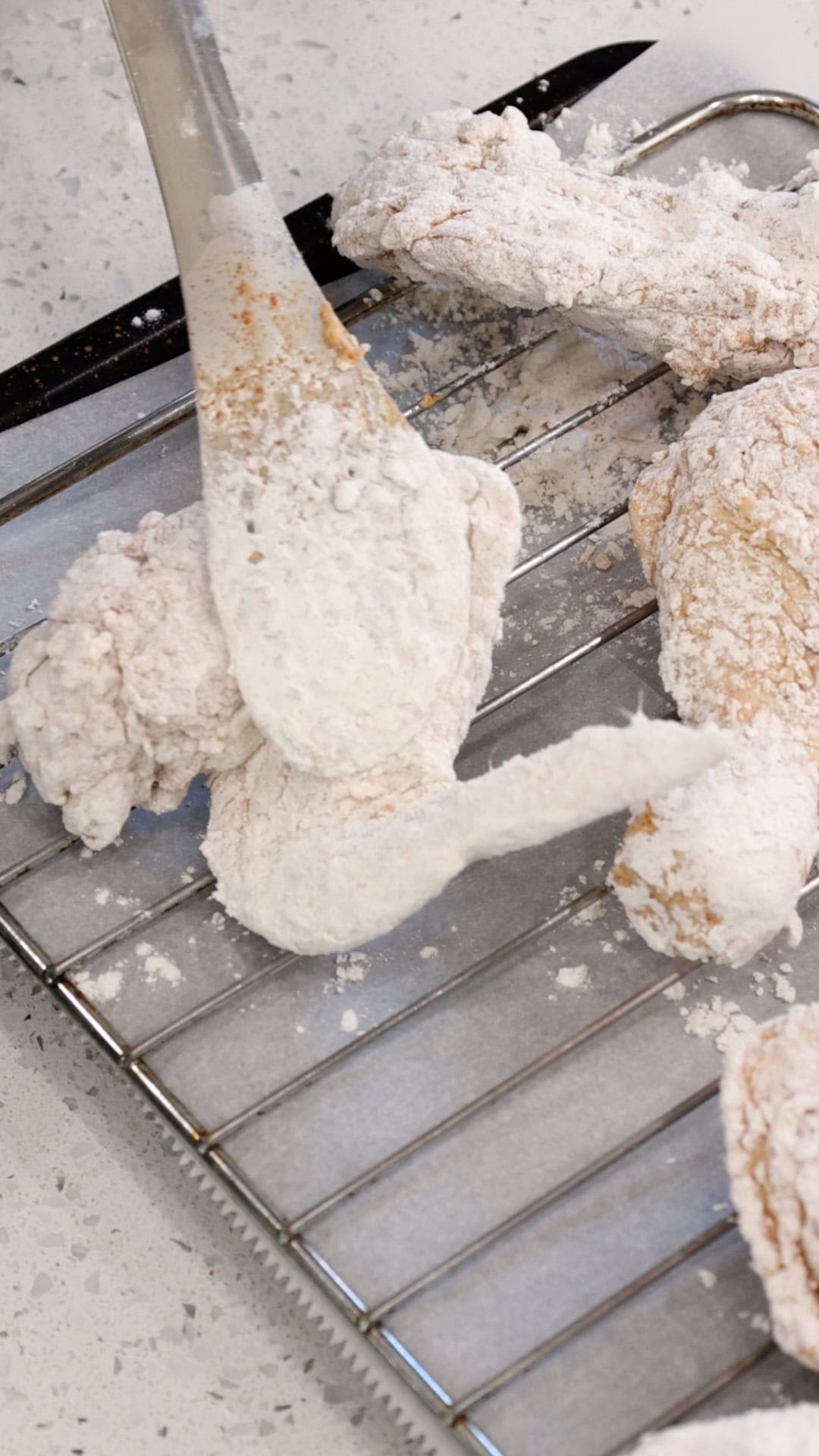 breaded chicken wing