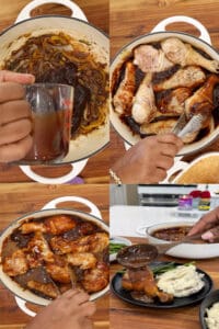 steps 5-8 to make oven baked chicken drumsticks