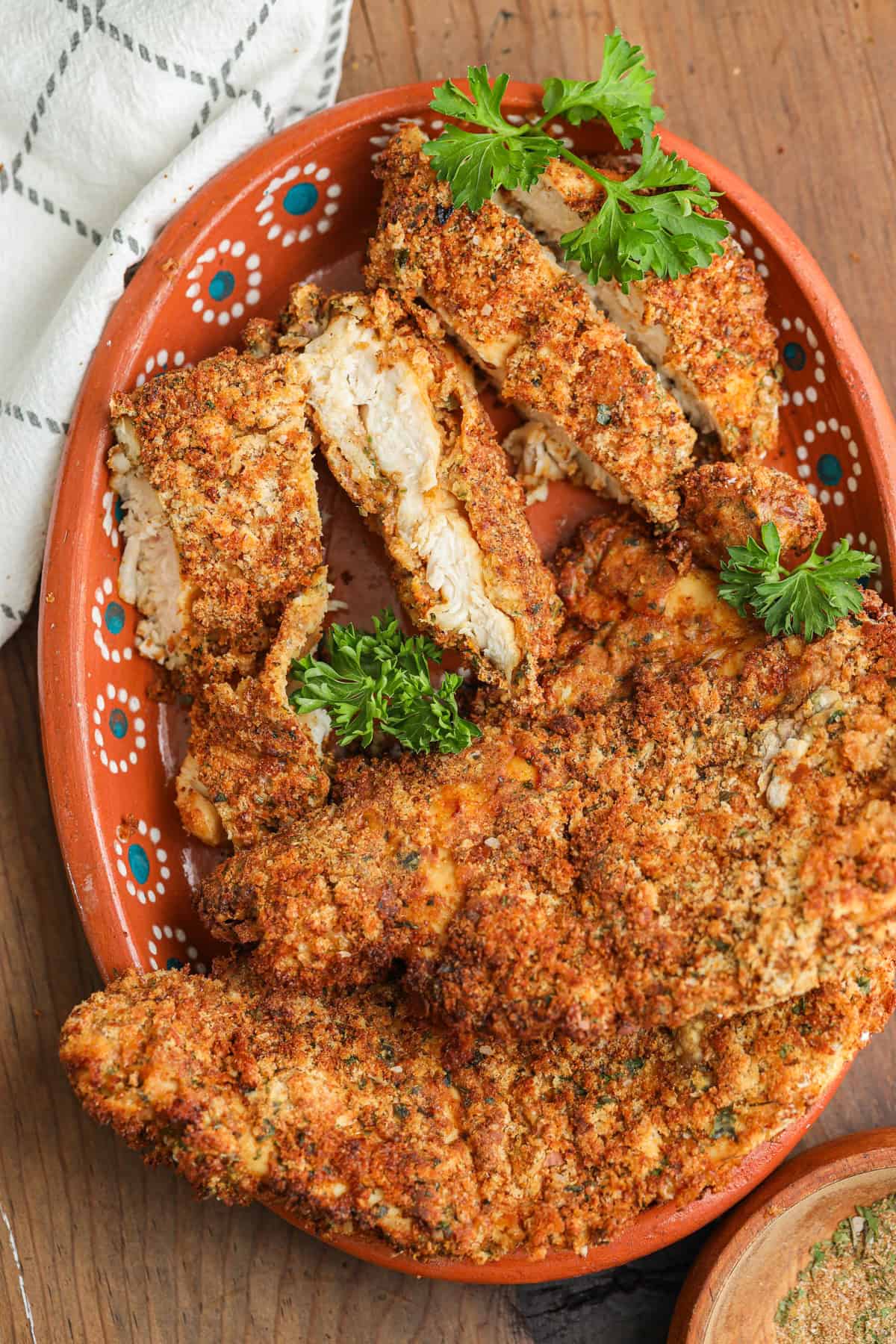 Thinly sliced chicken breast