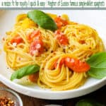 Meghan Markle Pasta Recipe Pinterest Pin