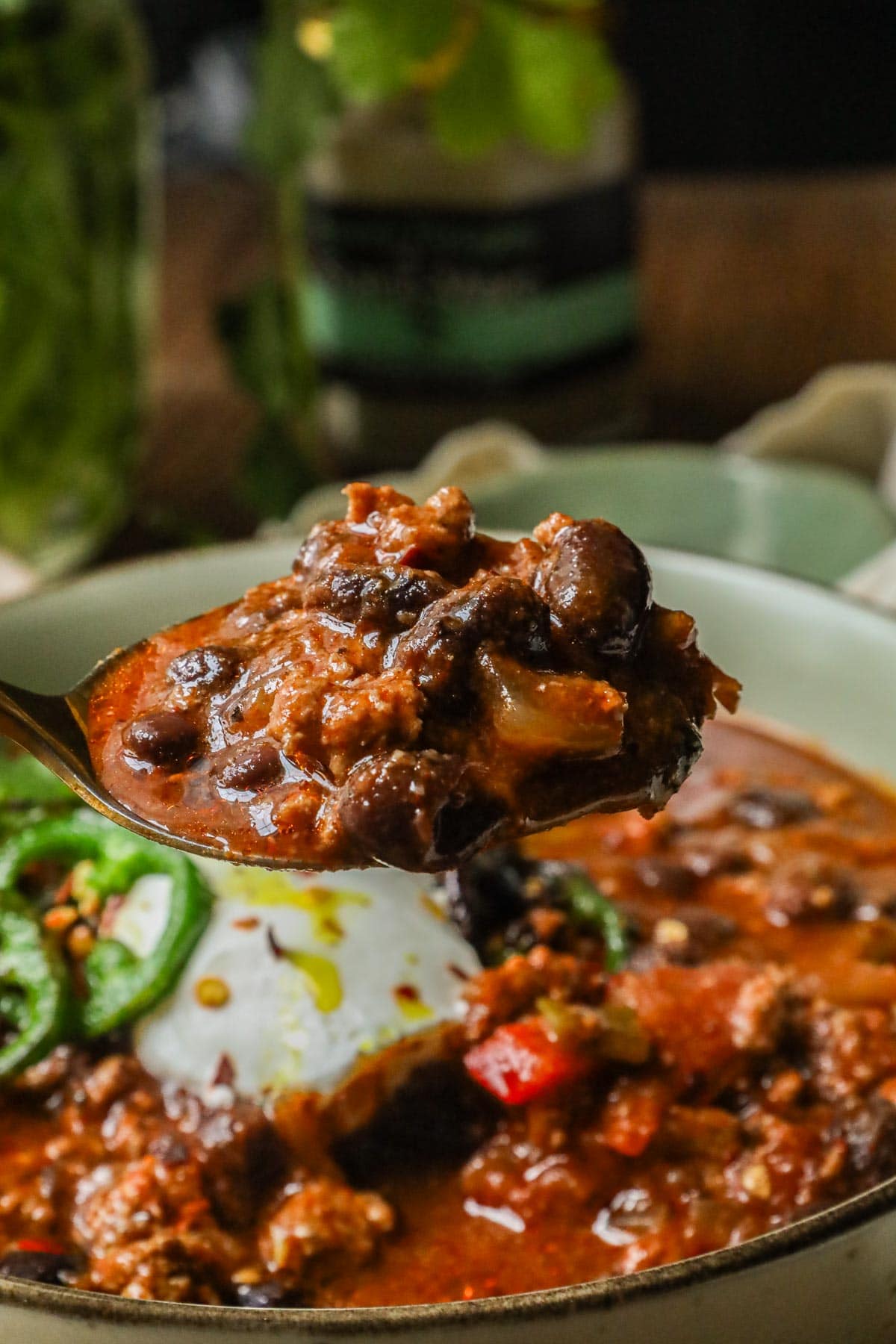 spoonful turkey bean chili
