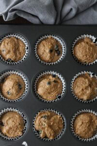 muffins in muffin tray