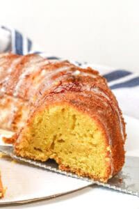 cutout saffron cake