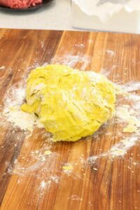 dough for beef patties