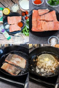 ingredient list and step-by-step guide