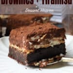 Tiramisu Brownies Pinterest Pin