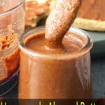 Homemade Almond butter Pinterest Pin