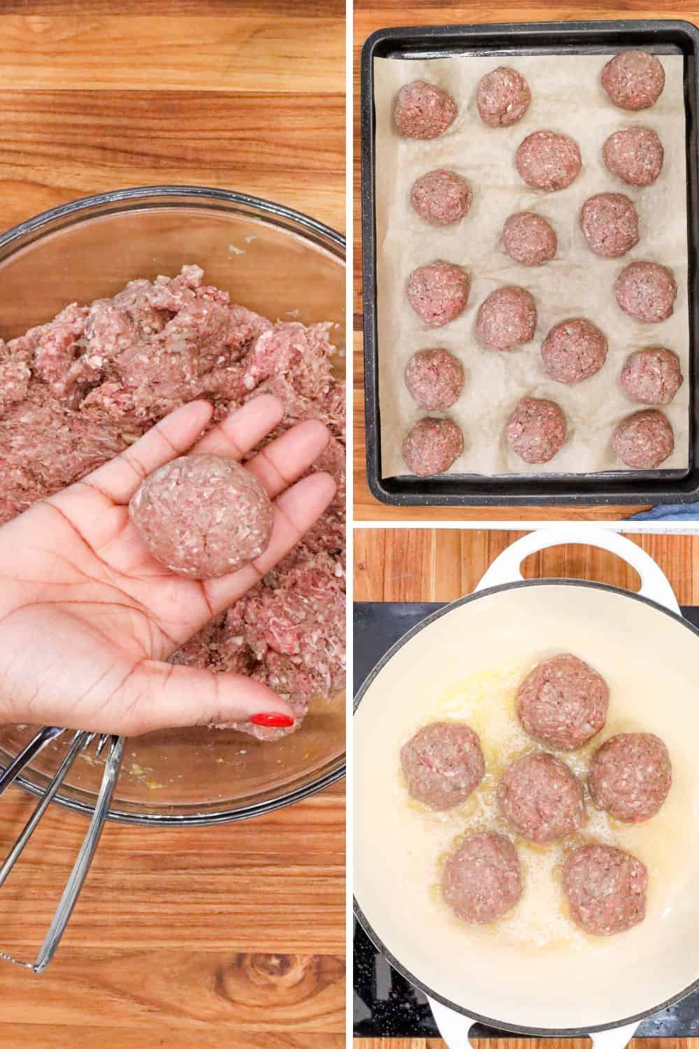 Swedish meatballs step-by-step guide