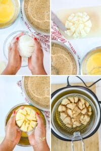 step-by-step guide to make copycat bloomin onion