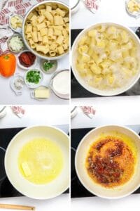 step-by-step gochujang pasta recipe