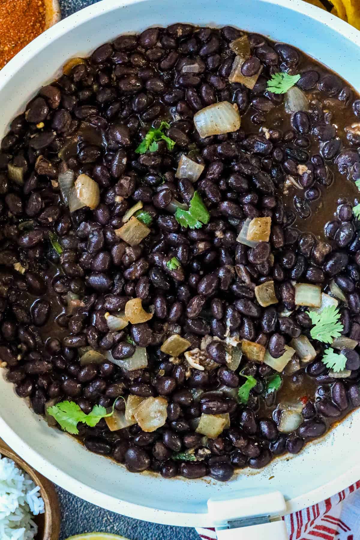 Easy Mexican Black Beans (How I Season Canned Black Beans in 15 Minutes)