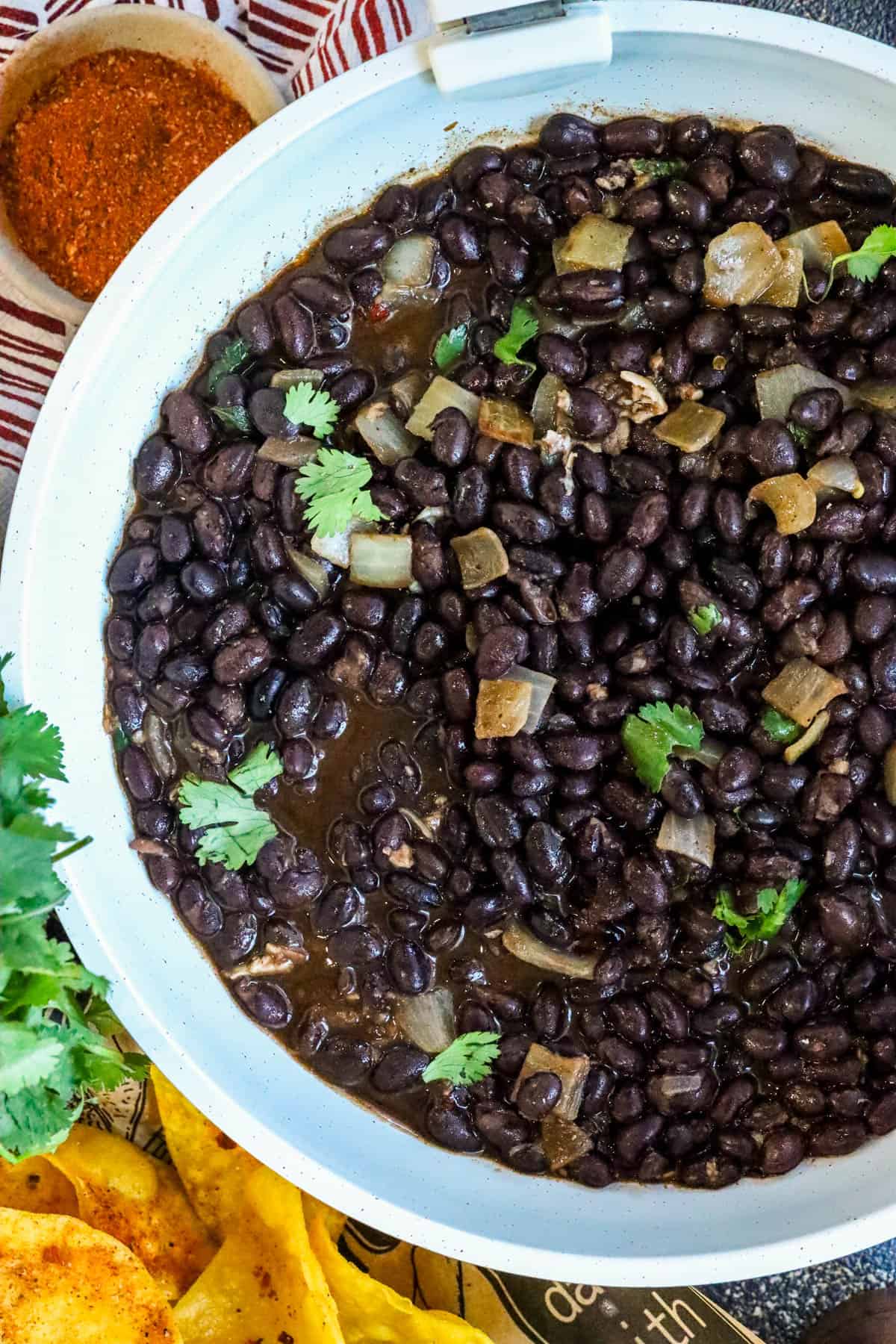 Easy Mexican Black Beans (How I Season Canned Black Beans in 15 Minutes)