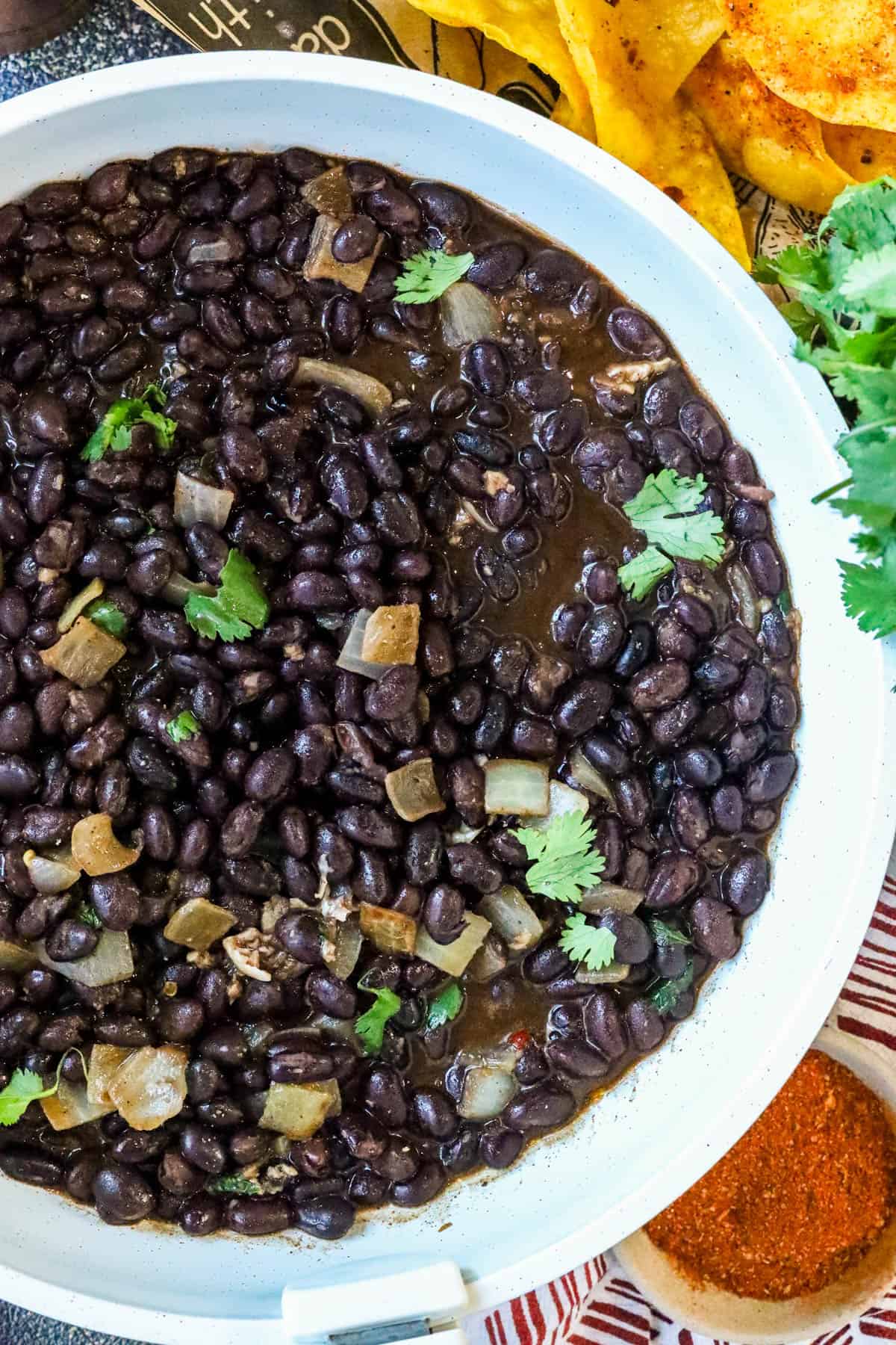 Easy Mexican Black Beans (How I Season Canned Black Beans in 15 Minutes)