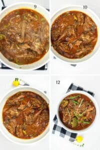 Haitian Hard Chicken Stew (Poul Di - Old Hen Stew) - Step by step photo guide