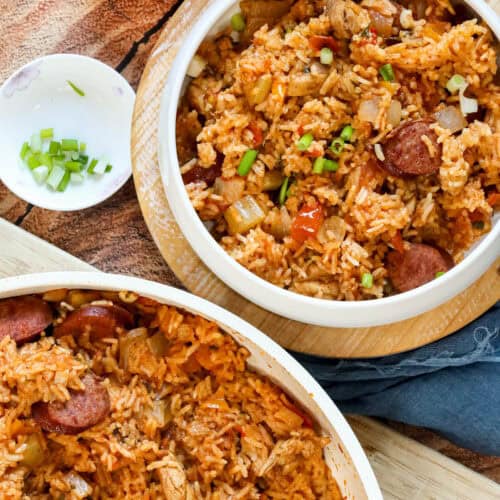 One-Pot Chicken Sausage Jambalaya (Better Than Takeout)