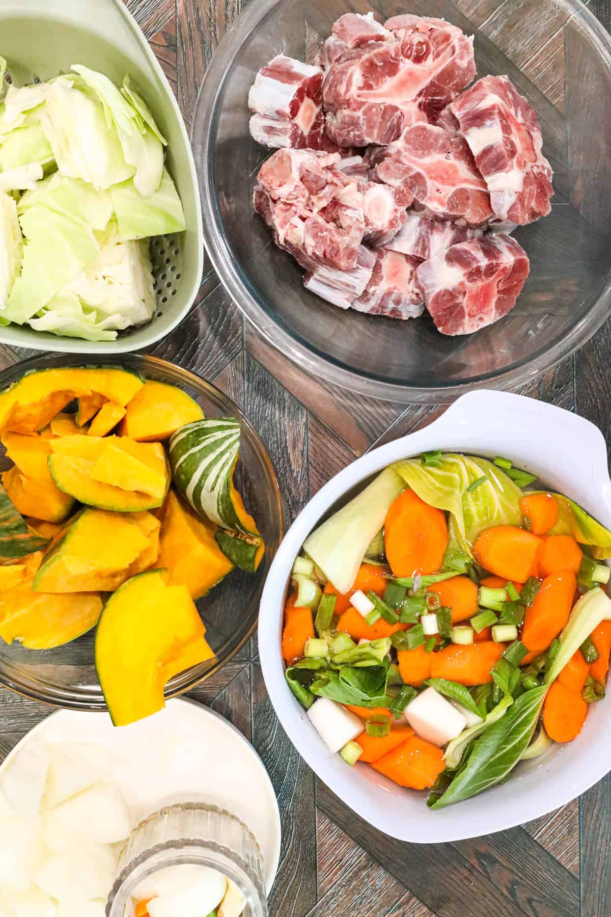 Ingredient List - Oxtail Soup Recipe